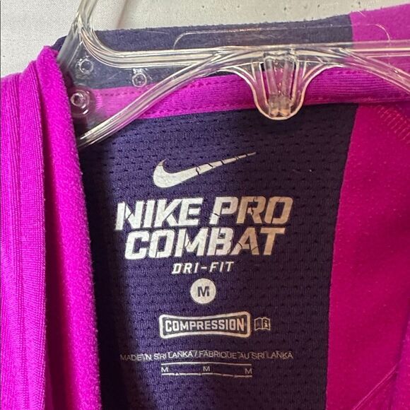 Nike Pro Combat Soulcycle Compression Hoodie. Size Medium. - Picture 6 of 11